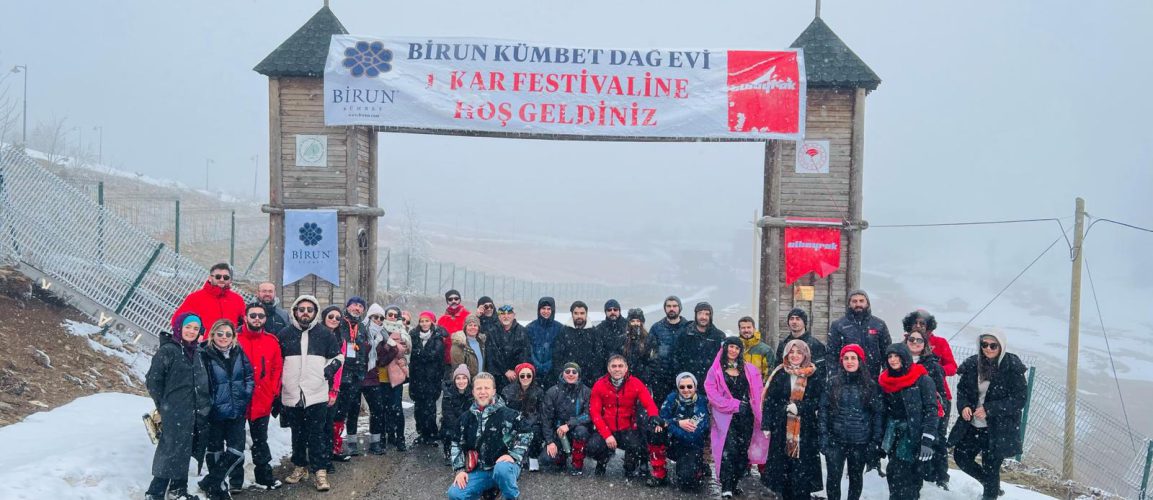 BİRUN KÜMBET DAĞ EVLERİ 1. KAR FESTİVALİNE YOĞUN İLGİ